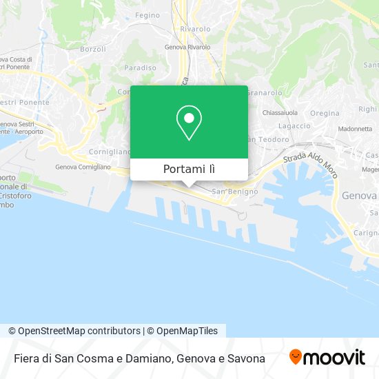 Mappa Fiera di San Cosma e Damiano