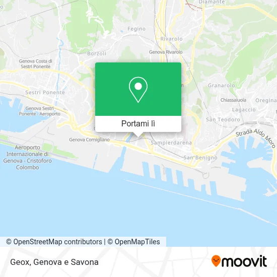 Mappa Geox