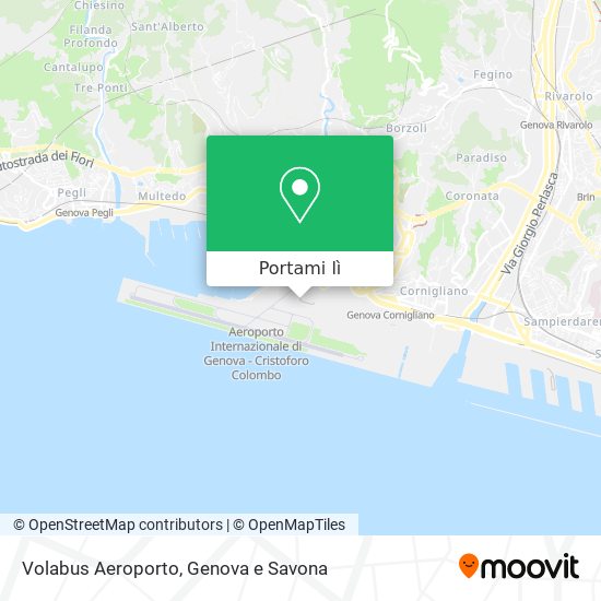 Mappa Volabus Aeroporto