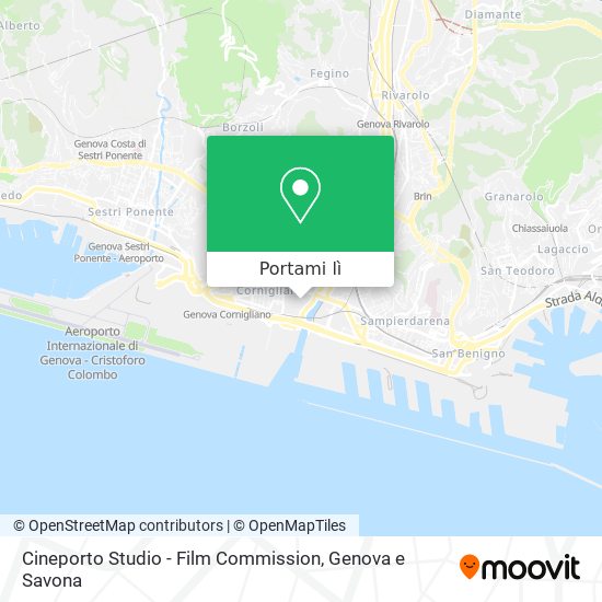 Mappa Cineporto Studio - Film Commission