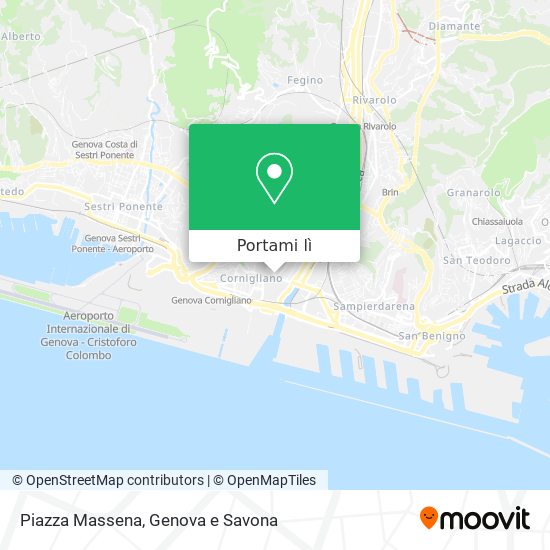 Mappa Piazza Massena