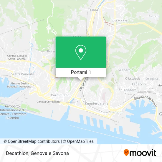 Mappa Decathlon