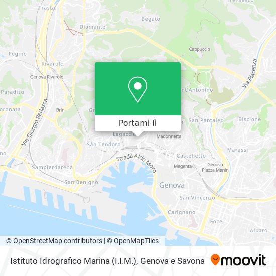 Mappa Istituto Idrografico Marina (I.I.M.)