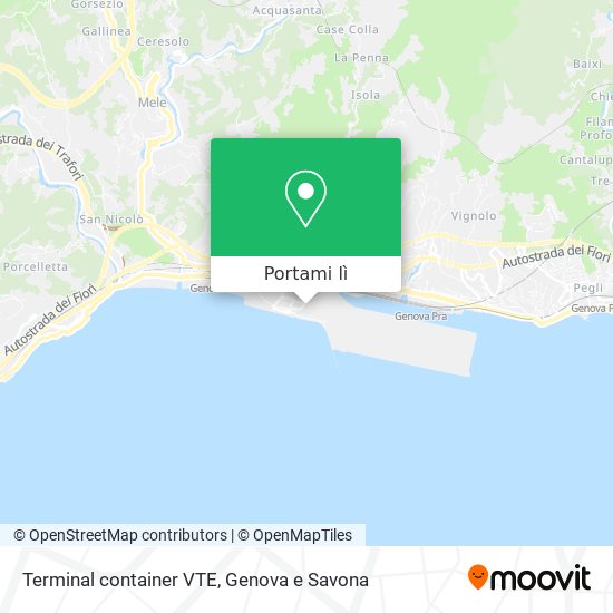 Mappa Terminal container VTE