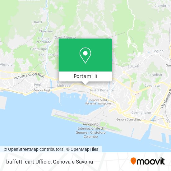 Mappa buffetti cart Ufficio