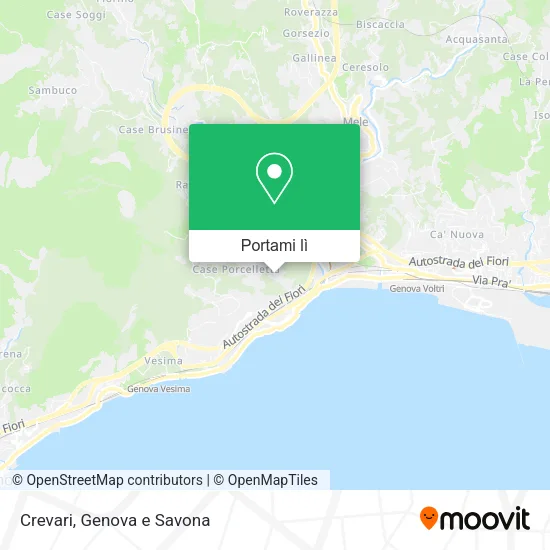 Mappa Crevari