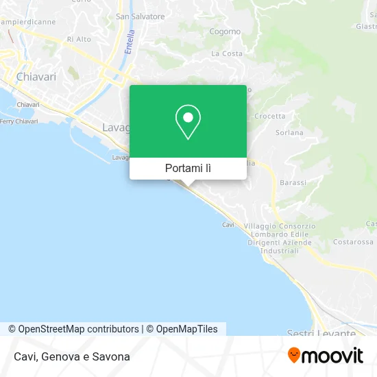 Mappa Cavi