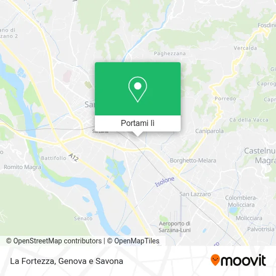Mappa La Fortezza
