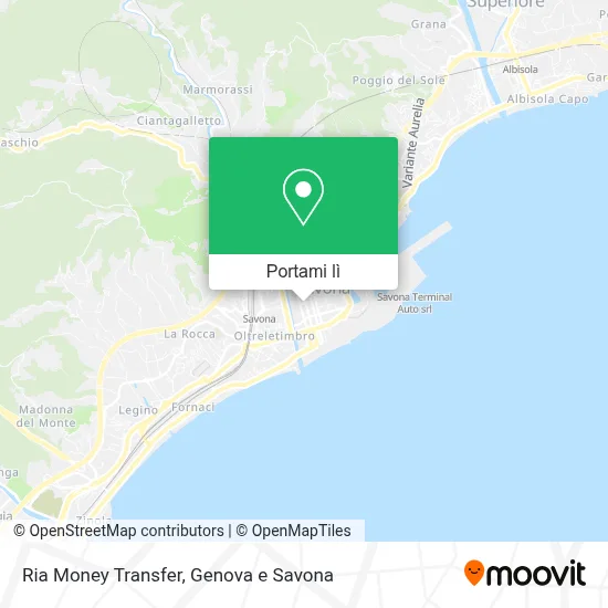 Mappa Ria Money Transfer