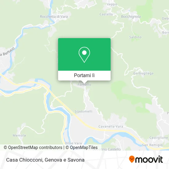 Mappa Casa Chiocconi