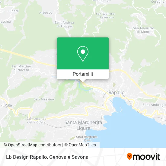 Mappa Lb Design Rapallo