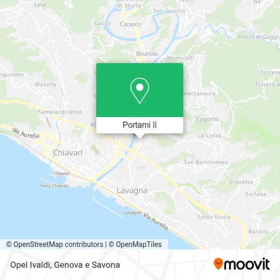 Mappa Opel Ivaldi