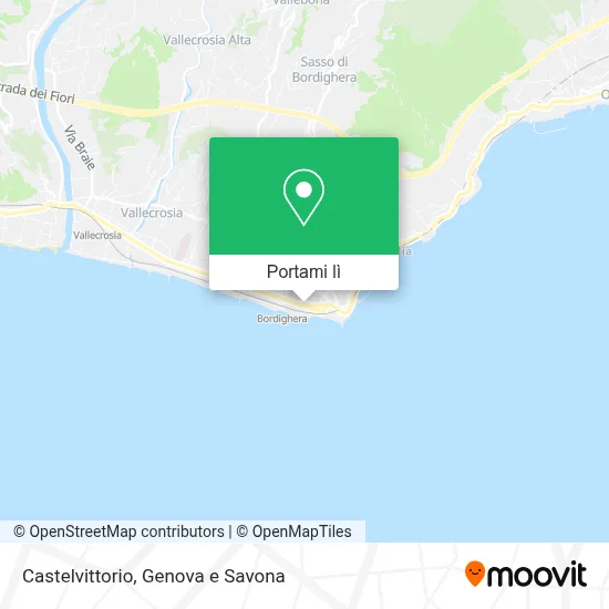 Mappa Castelvittorio