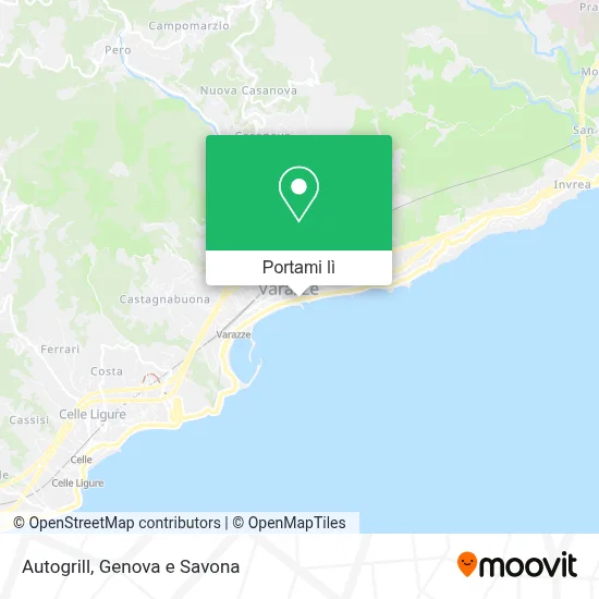 Mappa Autogrill