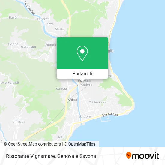 Mappa Ristorante Vignamare