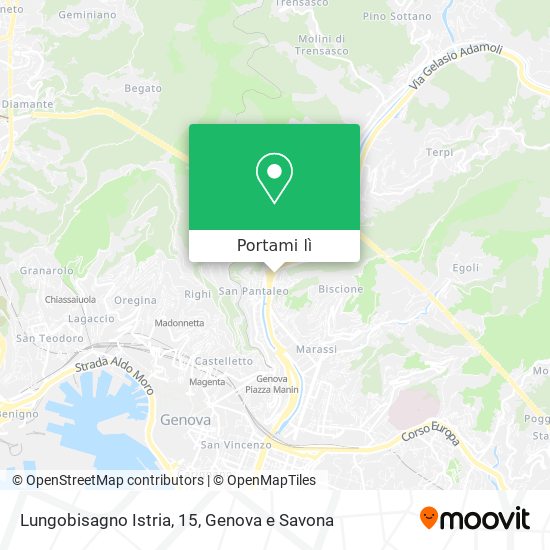 Mappa Lungobisagno Istria, 15