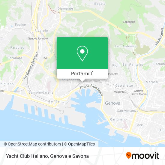 Mappa Yacht Club Italiano