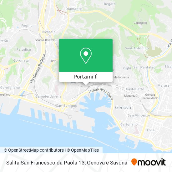 Mappa Salita San Francesco da Paola 13