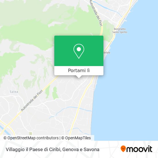 Mappa Villaggio il Paese di Ciribì