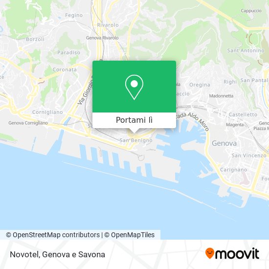 Mappa Novotel