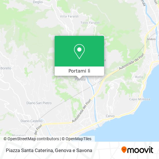 Mappa Piazza Santa Caterina