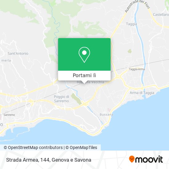 Mappa Strada Armea, 144
