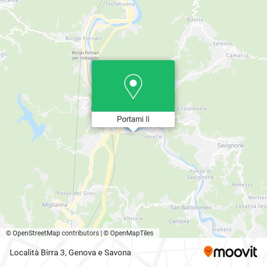 Mappa Località Birra  3
