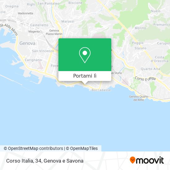 Mappa Corso Italia, 34