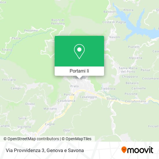Mappa Via Provvidenza  3