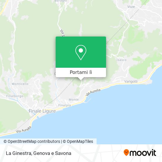 Mappa La Ginestra