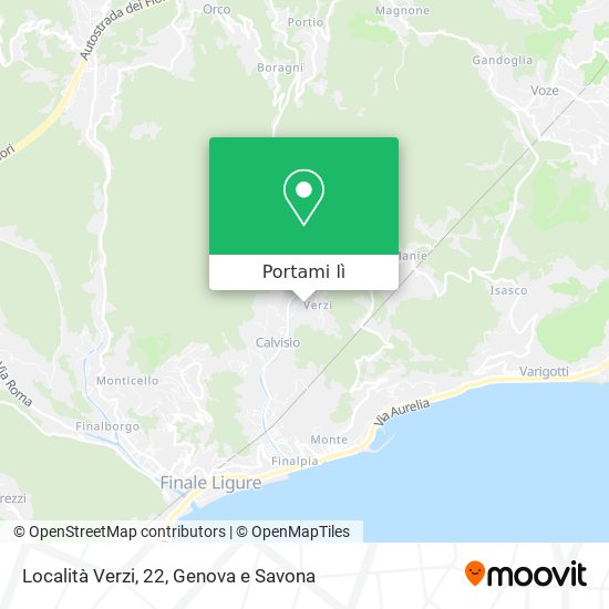 Mappa Località Verzi, 22