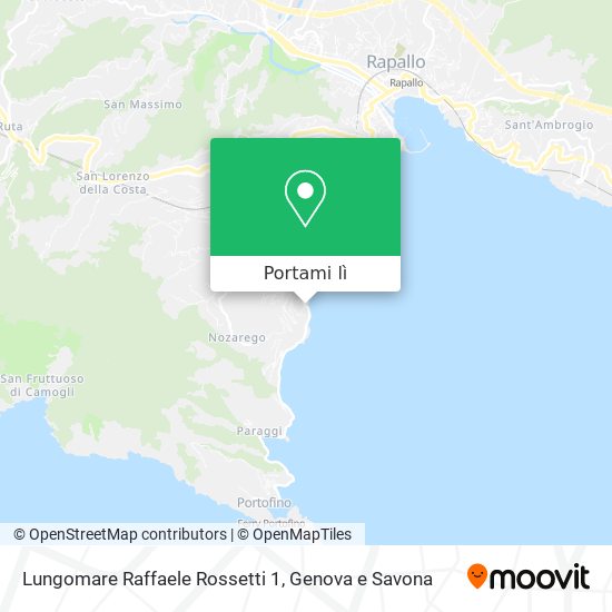 Mappa Lungomare Raffaele Rossetti  1