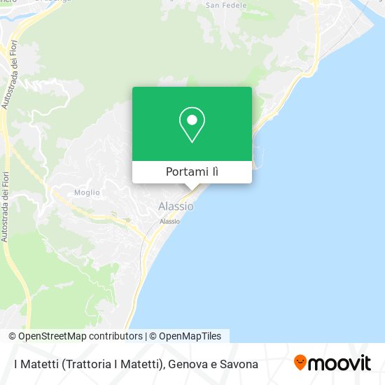 Mappa I Matetti (Trattoria I Matetti)