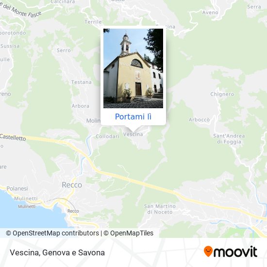 Mappa Vescina
