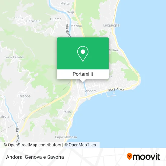 Mappa Andora