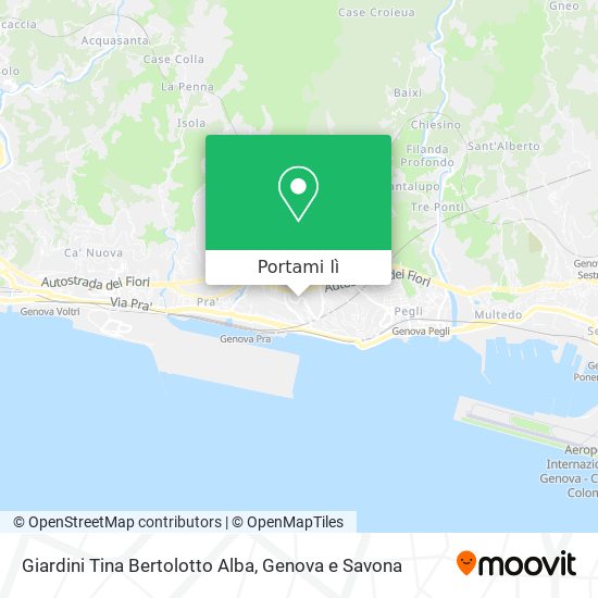 Mappa Giardini Tina Bertolotto Alba