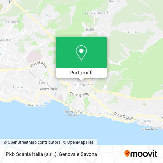 Mappa Pkb Scania Italia (s.r.l.)
