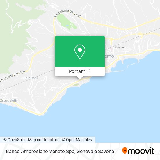 Mappa Banco Ambrosiano Veneto Spa