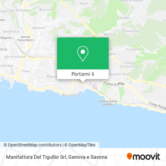 Mappa Manifattura Del Tigullio Srl