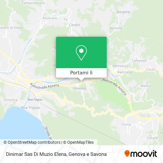 Mappa Dinimar Sas Di Muzio Elena