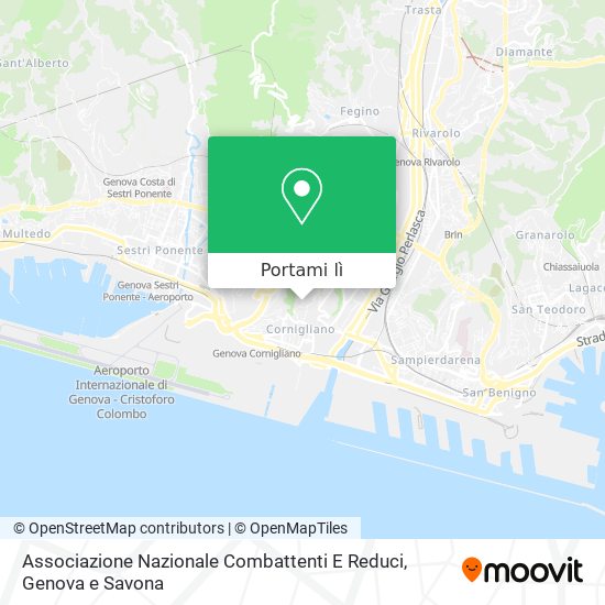 Mappa Associazione Nazionale Combattenti E Reduci