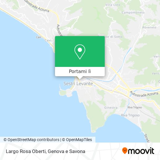 Mappa Largo Rosa Oberti