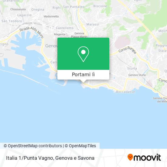 Mappa Italia 1/Punta Vagno