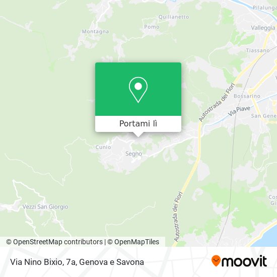Mappa Via Nino Bixio, 7a