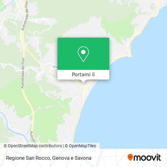 Mappa Regione San Rocco