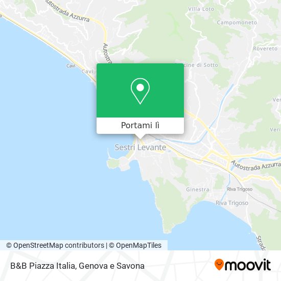 Mappa B&B Piazza Italia