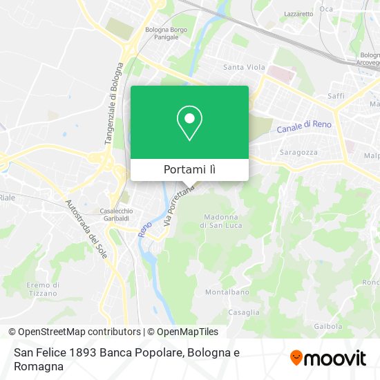 Mappa San Felice 1893 Banca Popolare