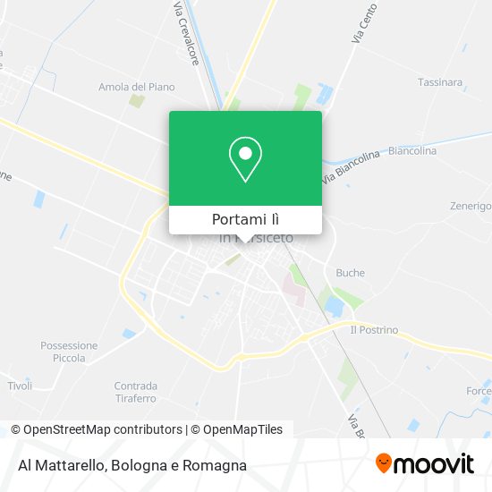 Mappa Al Mattarello