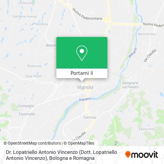Mappa Dr. Lopatriello Antonio Vincenzo