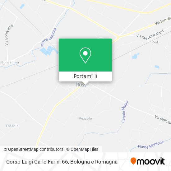 Mappa Corso Luigi Carlo Farini  66